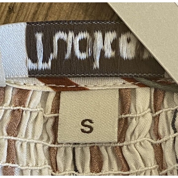 Tucker The Classic Knee Length Dress Satin Stripe In Charmeuse 100% Silk S NWT - Picture 7 of 9